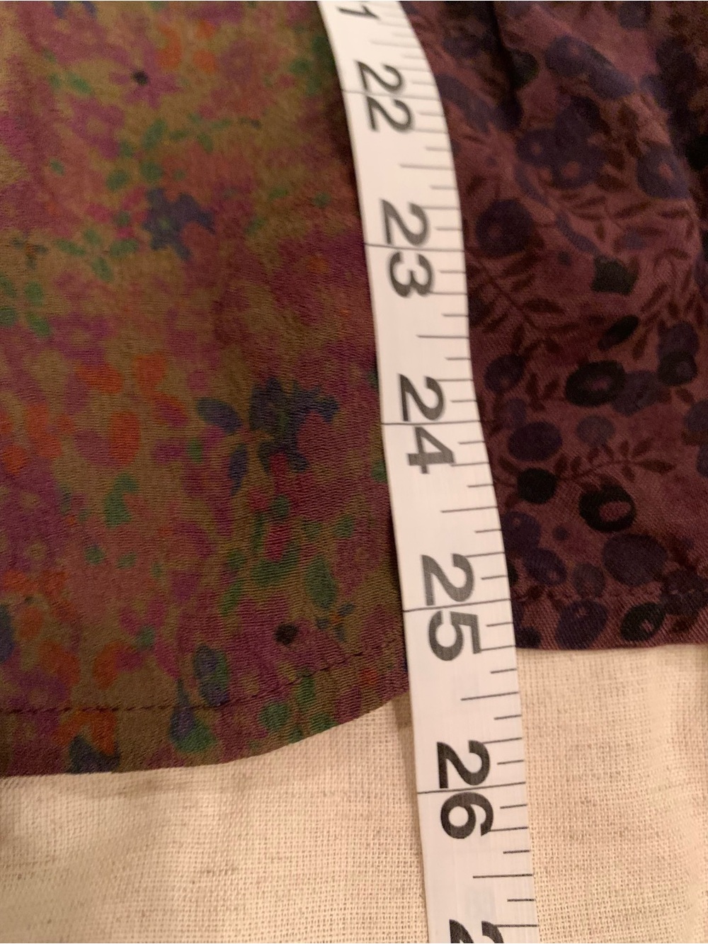 Vintage-Inspired Patchwork Button-Front Blouse - Picture 8 of 9